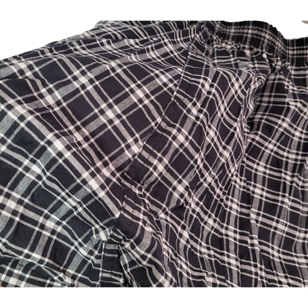 George Men's Woven Paid Boxer Shorts Tag Free Size Medium (32-34) 3-in Pack New - Picture 4 of 12